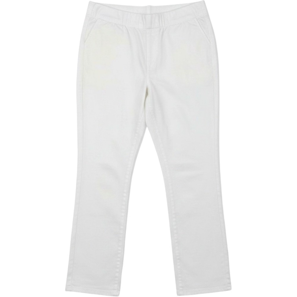 NYDJ Pull On Leggings Slimming 14 White Womens Stretch Denim Jeans Made In USA